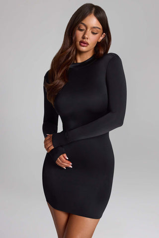 Slinky Backless Mini Dress