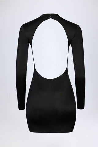 Slinky Backless Mini Dress