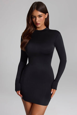 Slinky Backless Mini Dress