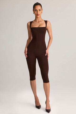 Scoop Neck Capri Jumpsuit