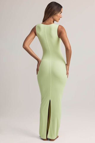 Button Detail Maxi Dress