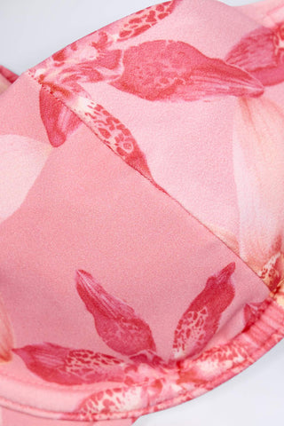 Floral Balconette Bikini Top