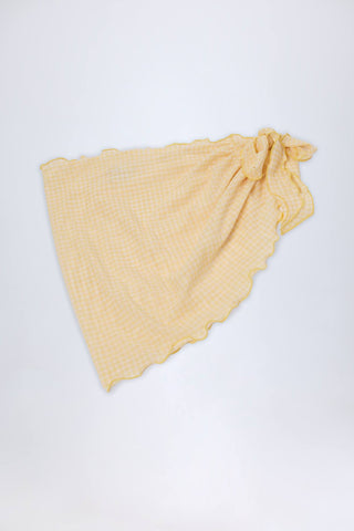 Side Tie Mesh Sarong