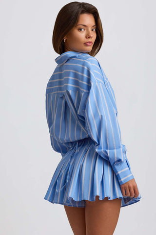 Cropped Cotton Poplin Shirt