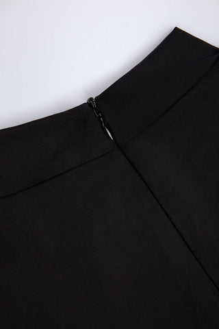 High Neck Long Sleeve Jumpsuit