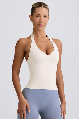 Seamless Halterneck Tank Top
