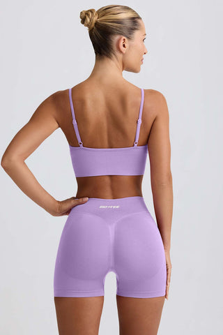 Seamless High Waist Mini Shorts