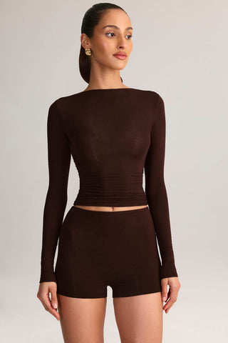 Soft Modal High Rise Shorts