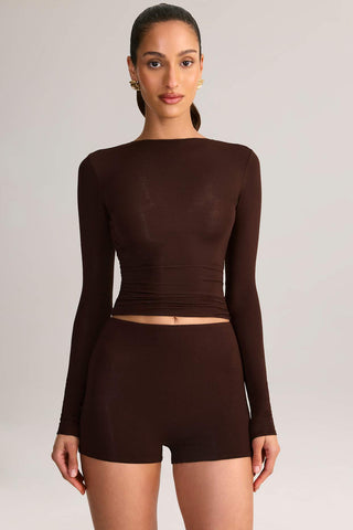 Soft Modal High Rise Shorts