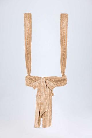 Ruched Halterneck Crop Top