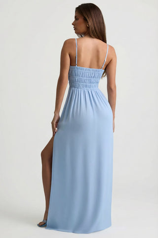 Shirred Camisole Maxi Dress