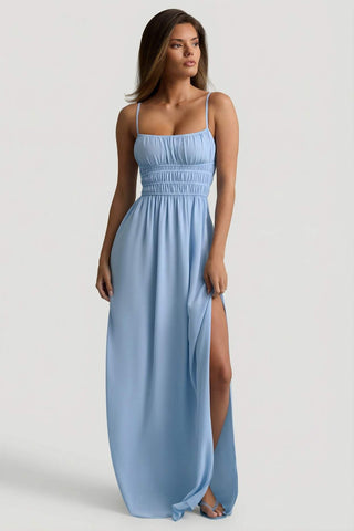 Shirred Camisole Maxi Dress