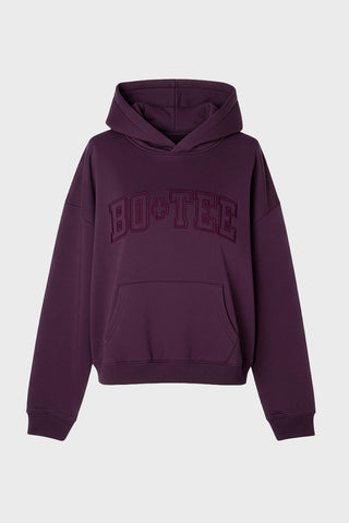 Oversized Plum Hoodie