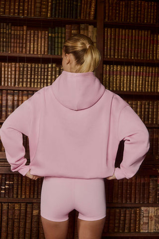 Powder Pink Oversized Hoodie