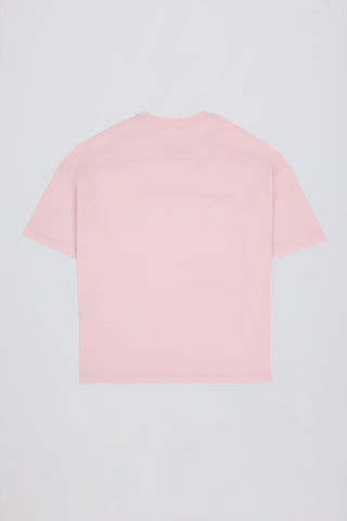 Oversized Pink Cotton Tee