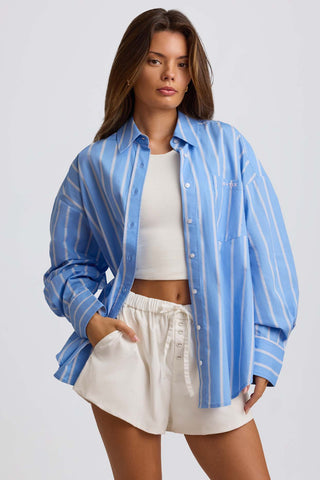 Oversized Cotton Poplin Shirt