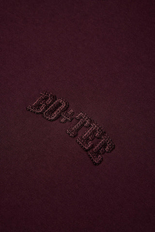 Oversized Burgundy Sweatshirt