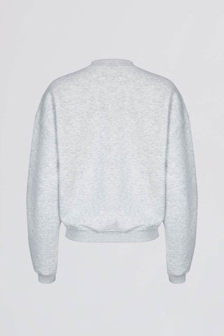 Oversized Grey Marl Sweatshirt