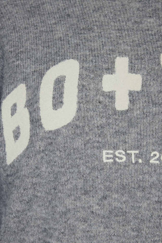 Oversized Grey Knit Turtleneck Sweater