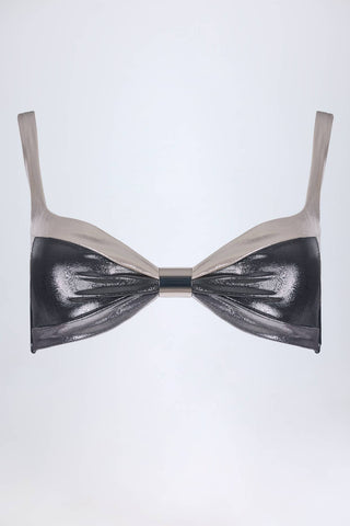 Ruched Sweetheart Bikini Top