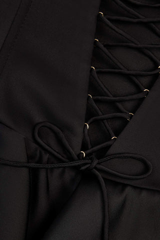 Ruffled Corset Playsuit