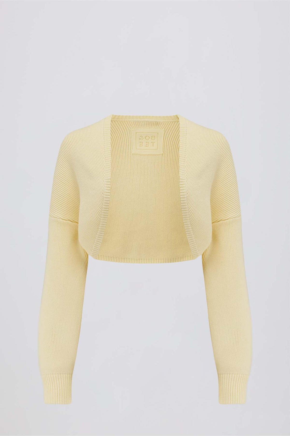 Ribbed Cropped Shrug
