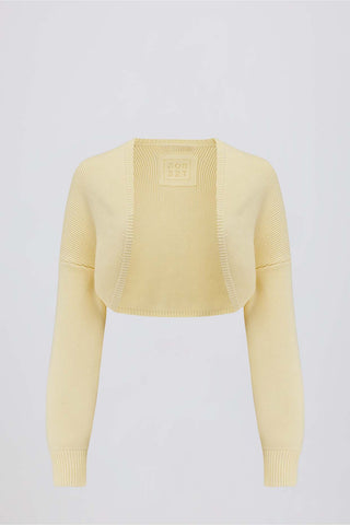 Ribbed Cropped Shrug