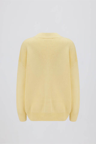 Oversized Ribbed Knit Sweater