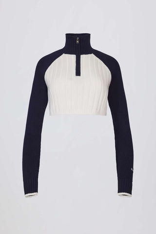Ribbed Knit Cropped Jumper
