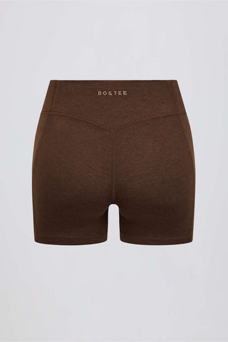 Ruched Waist Mini Shorts