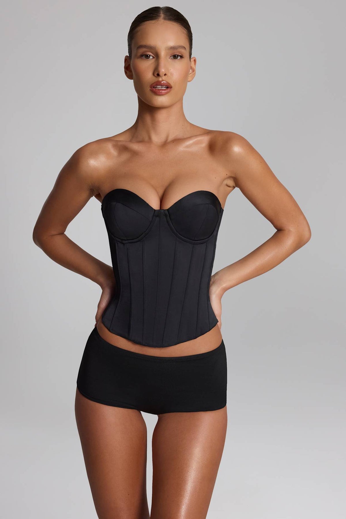 Slinky Jersey Low Rise Hot Pants