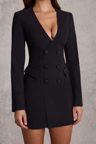 Structured Blazer Mini Dress