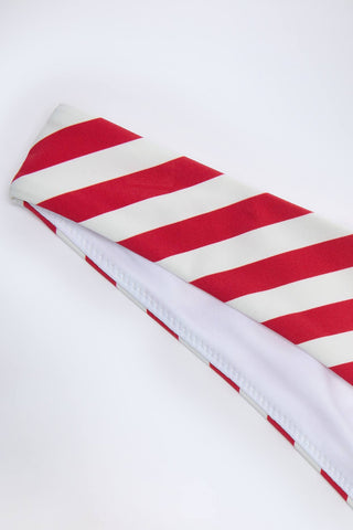 Striped Cheeky Bikini Bottoms