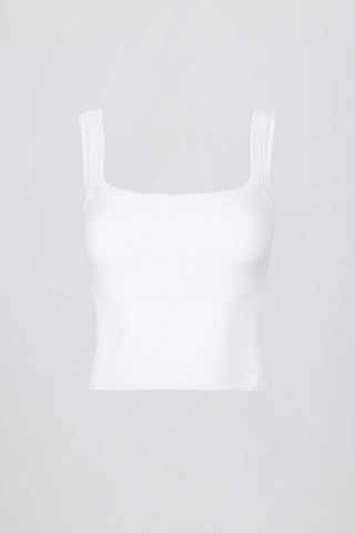 Seamless Ribbed Square Neck Tank