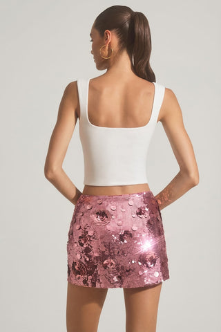 Square Neck Ribbed Tank Top