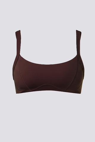 Sculpted Seam Detail Sports Bra