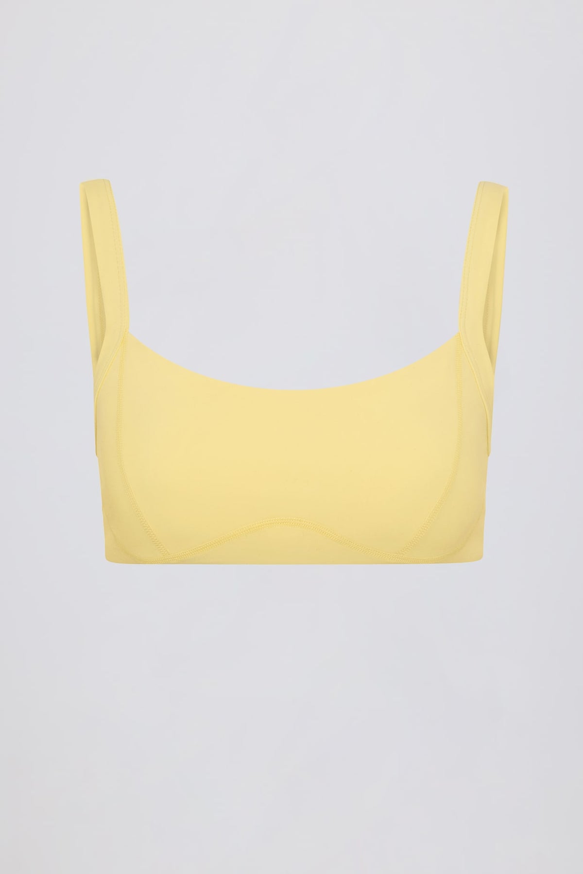 Sculpted Sports Bra with Contrast Trim