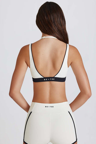 Layered Vintage Sports Bra