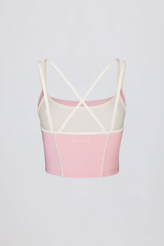 Powder Pink Layered Tank Top