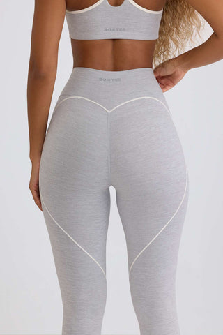 Soft Leggings with Heart Detail