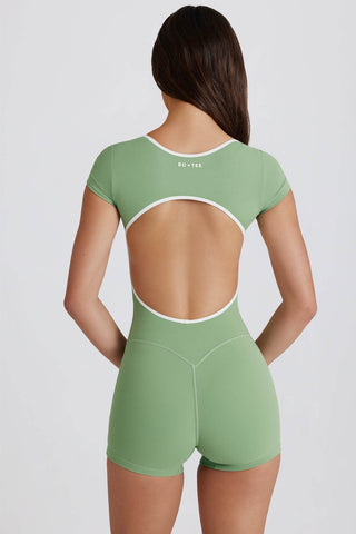 Open Back Unitard Active Wear