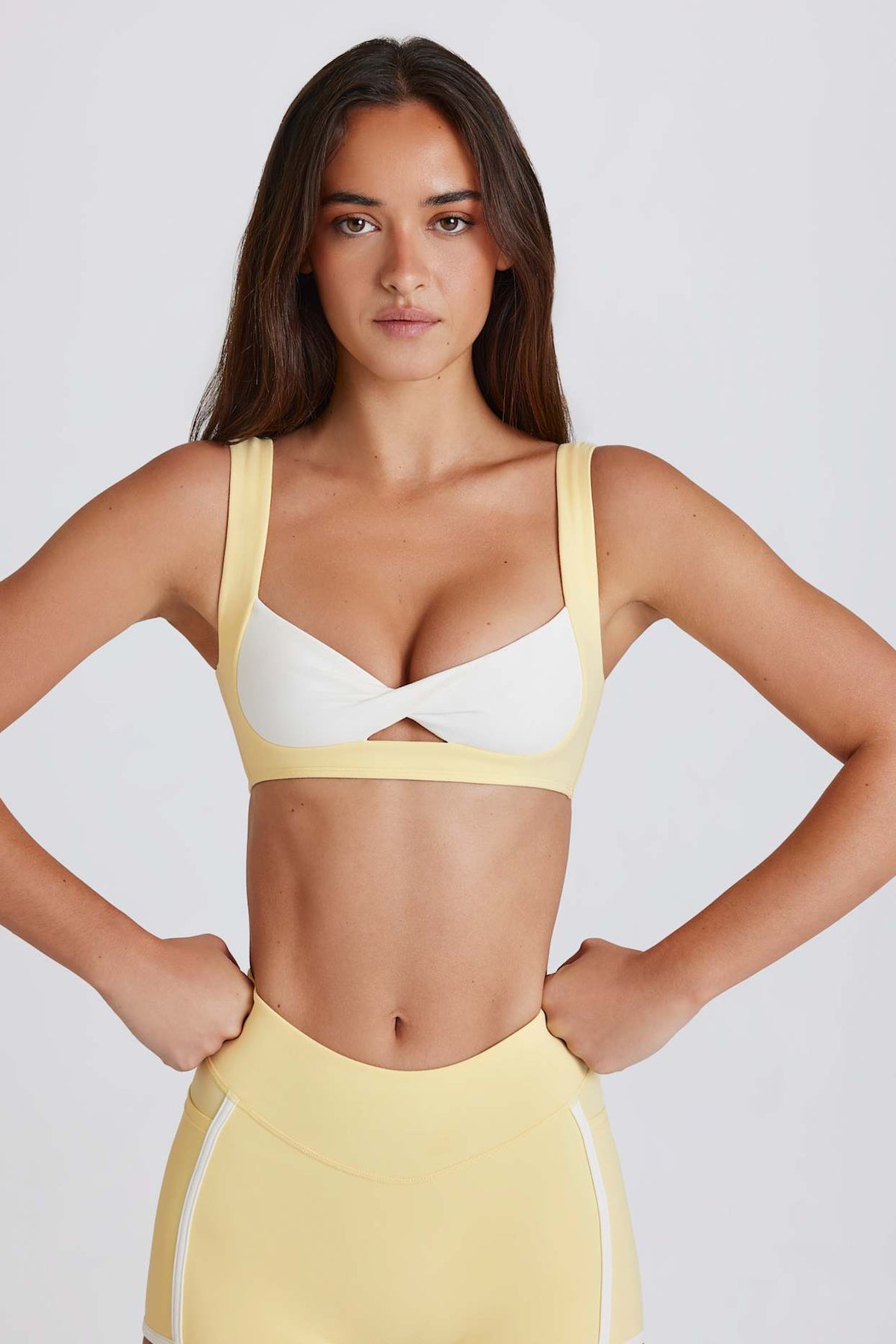 Twist Front Sports Bra