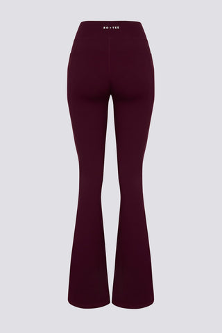 V Waist Flared Leggings