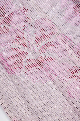 Embellished Cowl Neck Maxi Dress