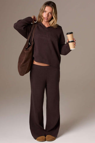 Suede Tote Bag Espresso