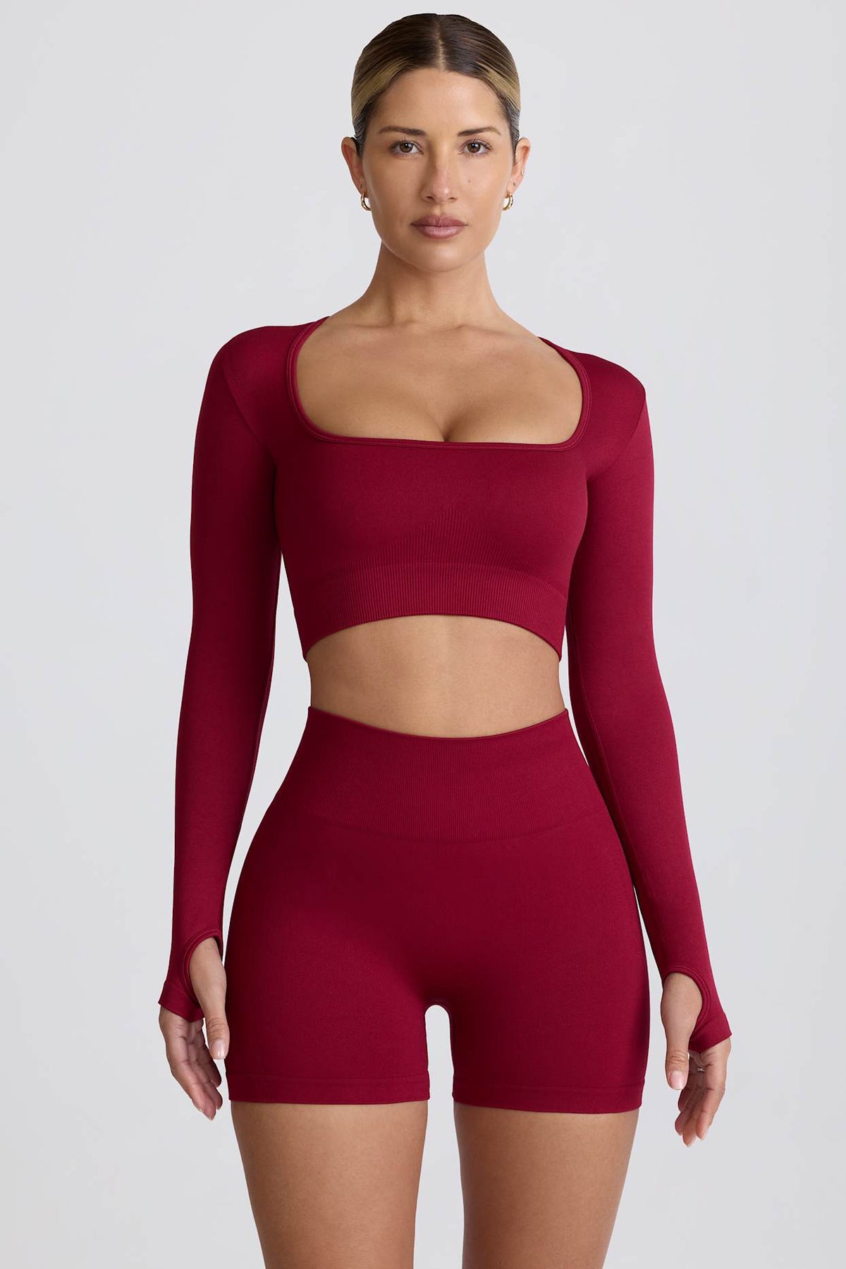 Seamless Long Sleeve Crop Top