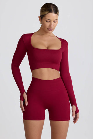 Seamless Long Sleeve Crop Top