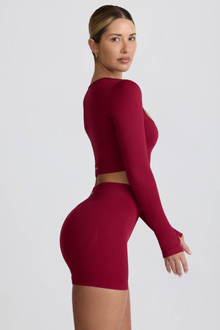 Seamless Long Sleeve Crop Top