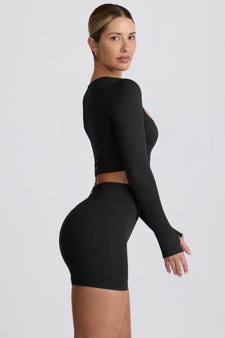 Seamless High Waist Sculpting Shorts
