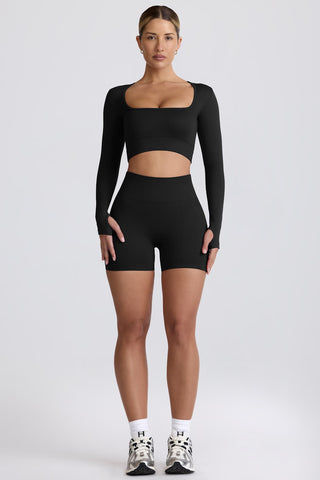 Seamless High Waist Sculpting Shorts